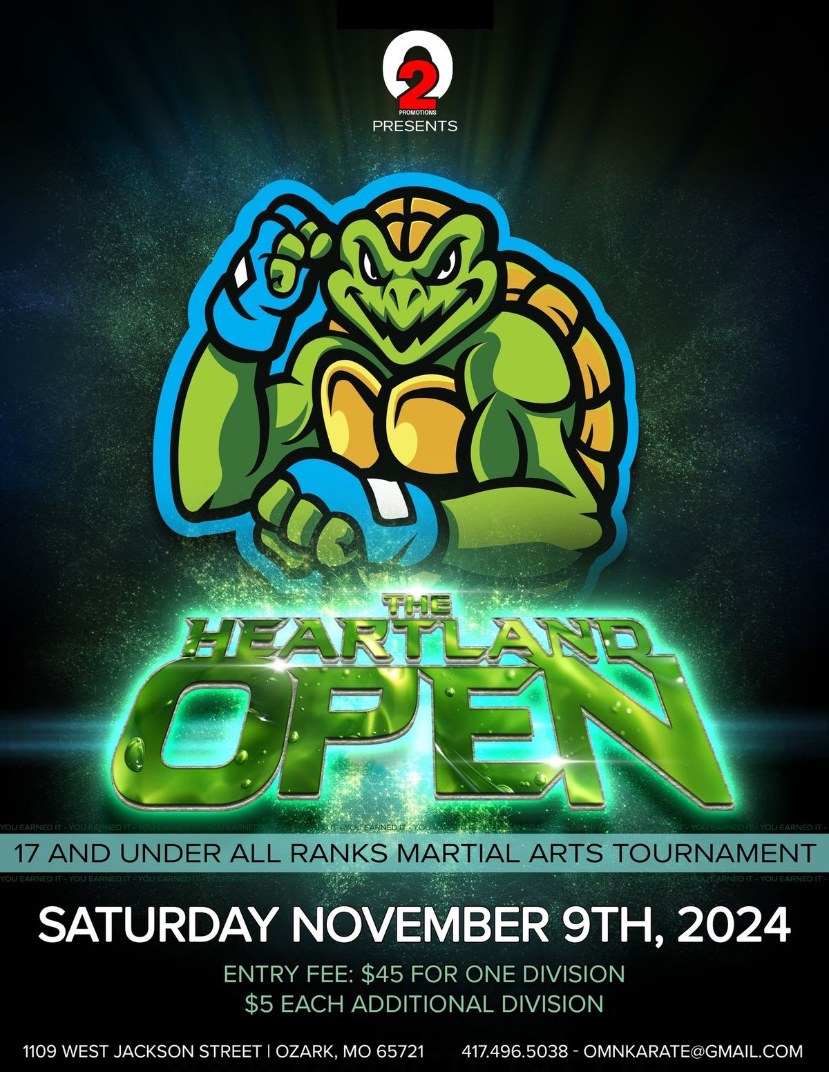 Heartland Open Jr. Martial Arts Tournament  2024 