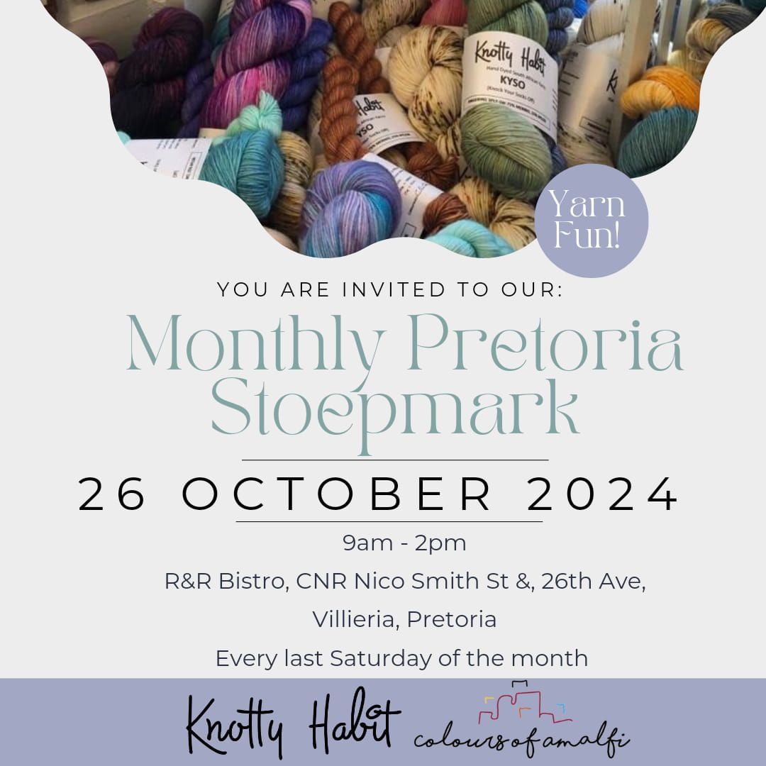 Monthly Pretoria Stoepmark October 