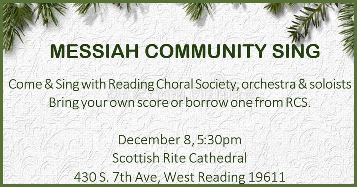 MESSIAH COMMUNITY SING