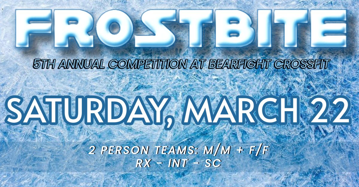 FrostBite Competition 2025 