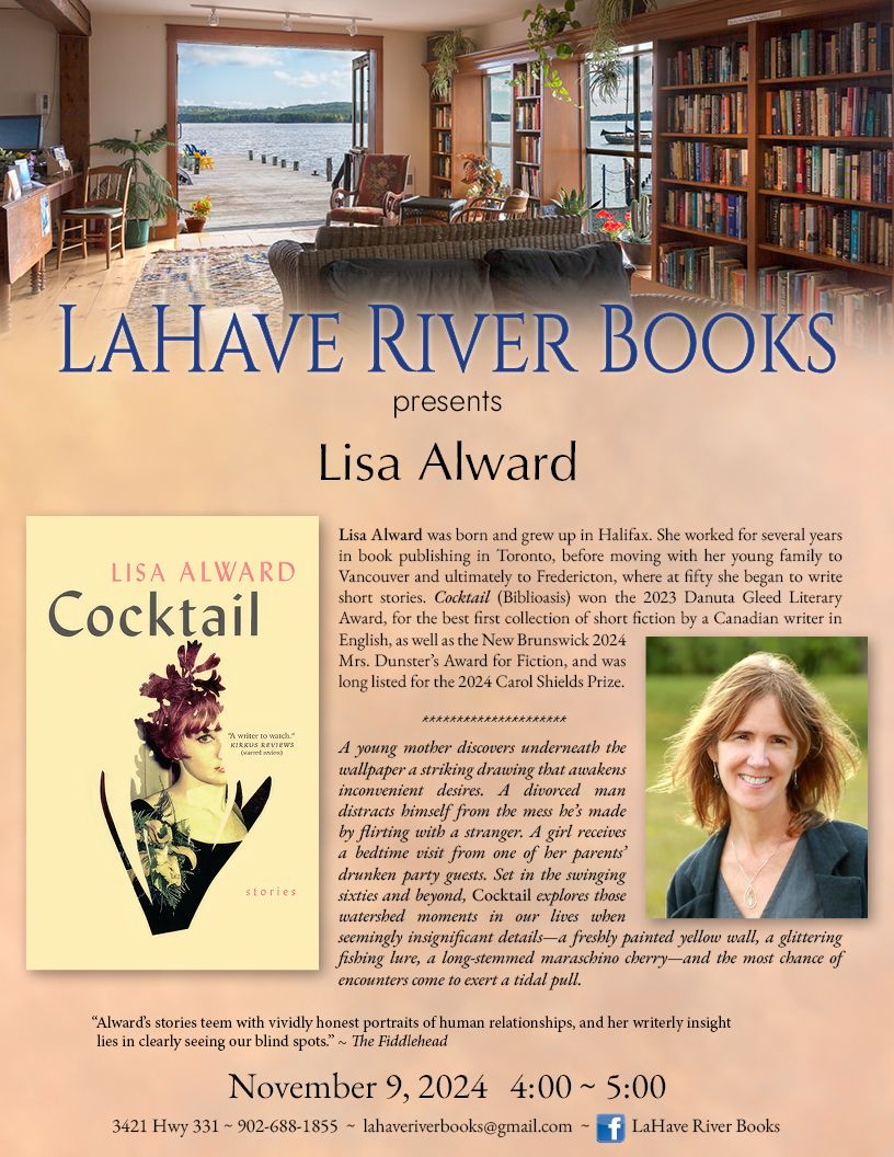 LaHave River Books Presents Lisa Alward 