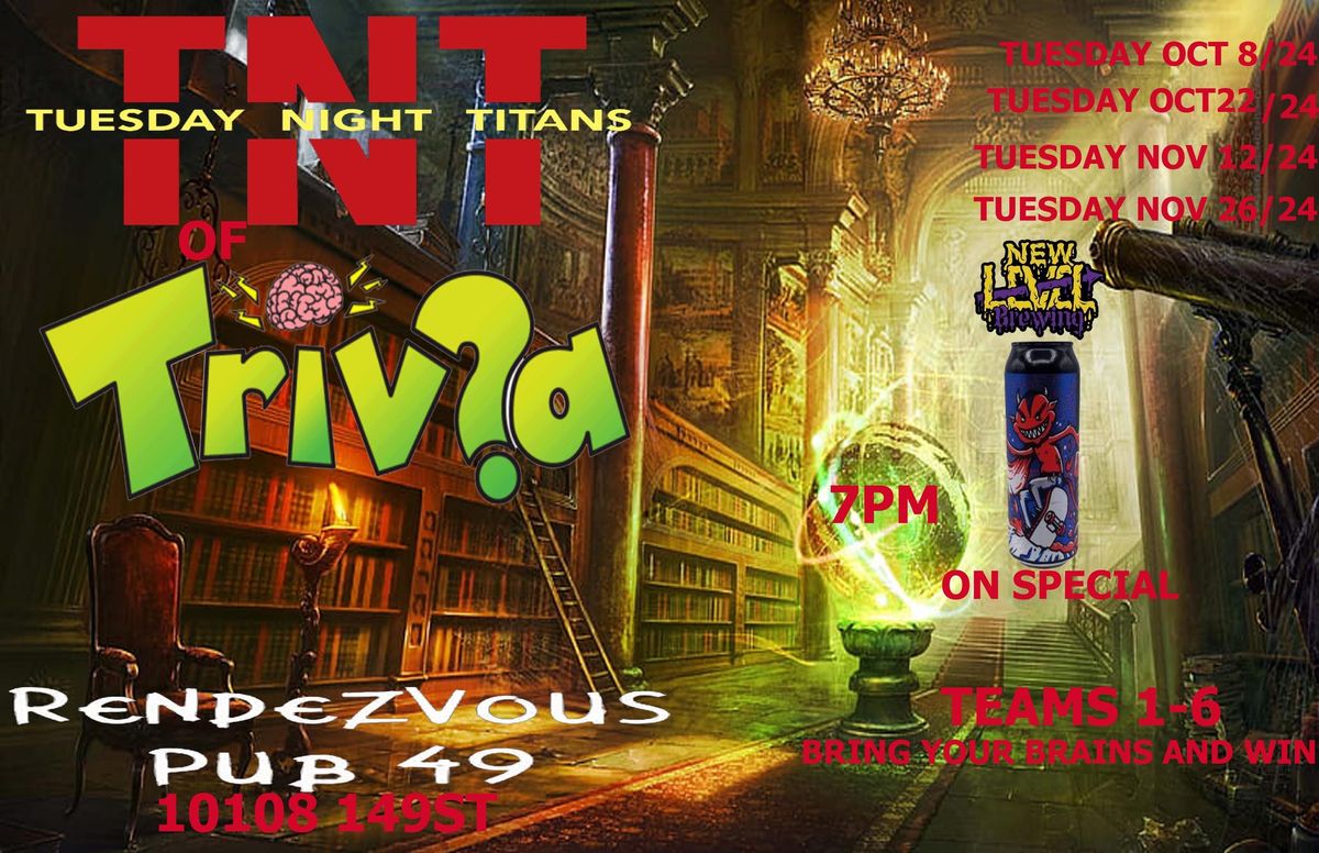 Tuesday Night Titans Of Trivia