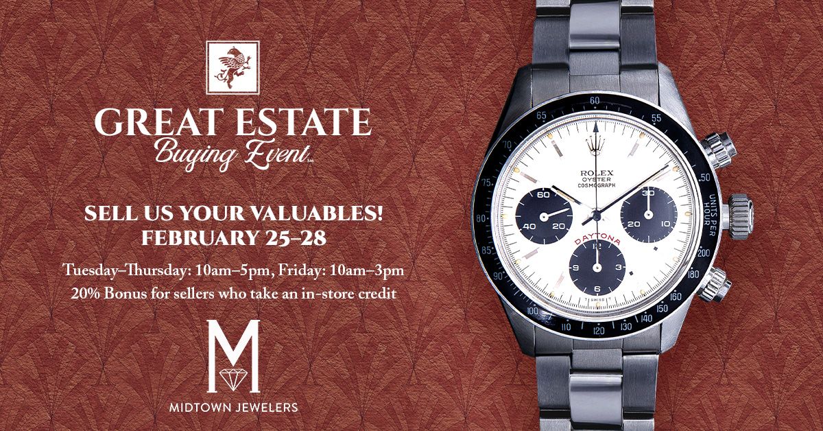 Great Estate Buying Event - Midtown Jewelers