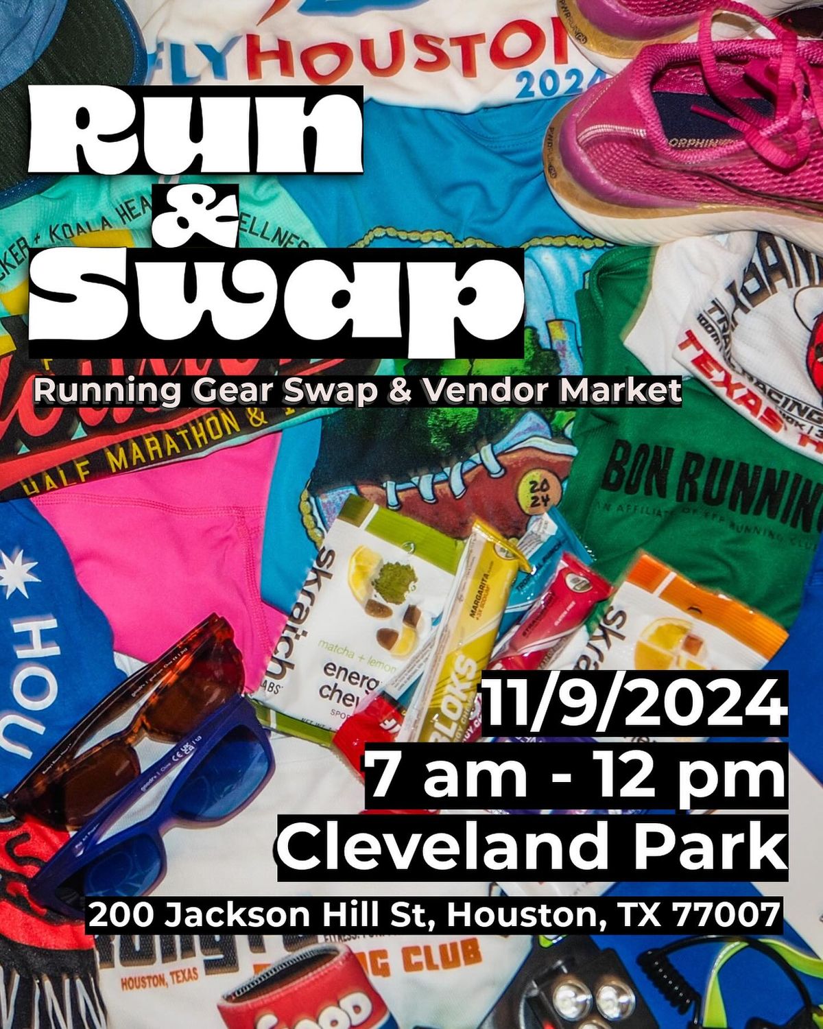 Swap Meet and Vendor Market for Local Runners and Clubs