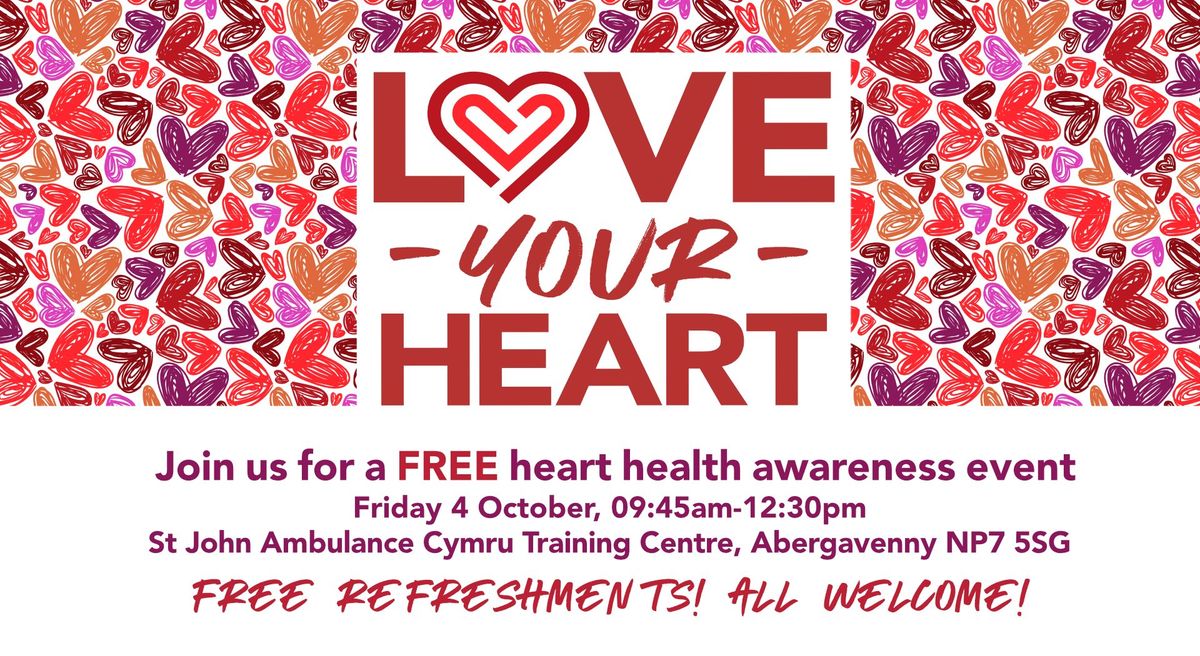 FREE heart health awareness event