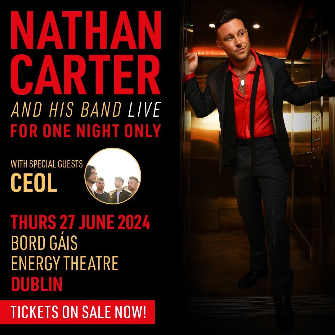 Nathan Carter at Bridgewater Hall