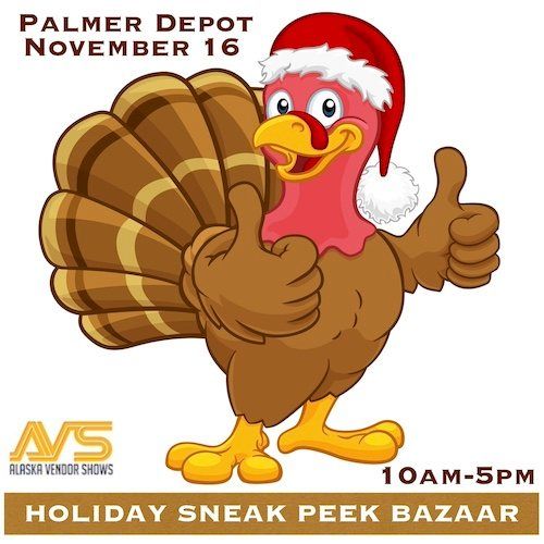 Great Gift Ideas at Palmer Train Depot www.AlaskaVendorShows.com 