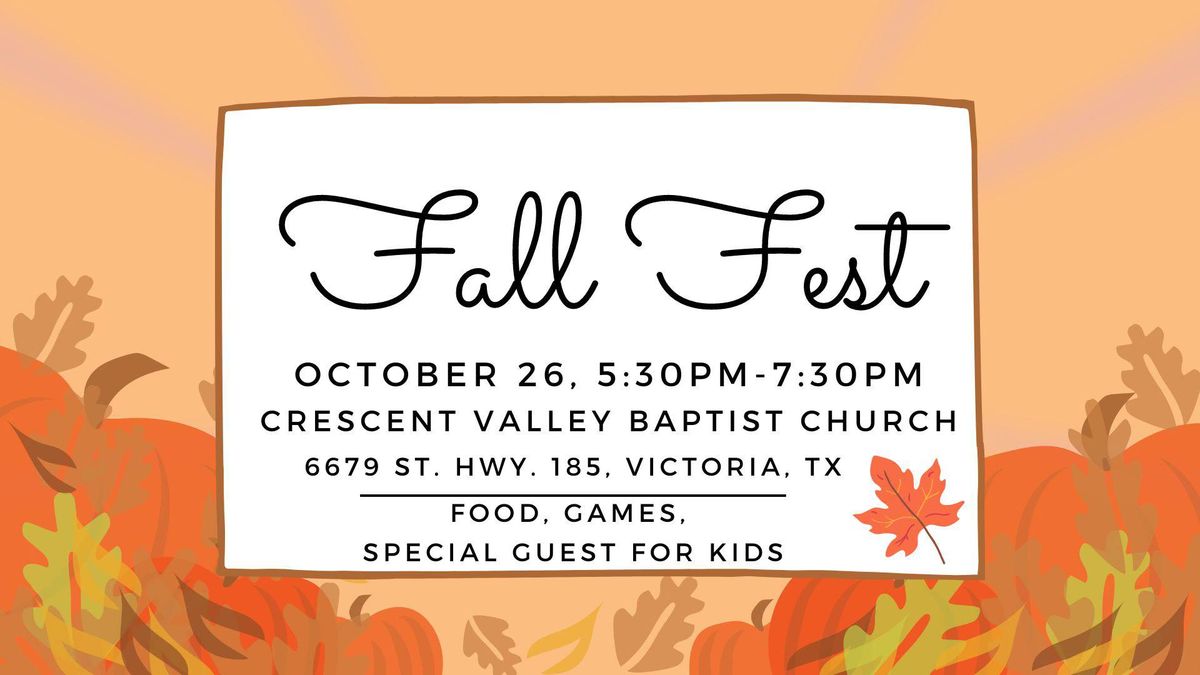 CVBC's Fall Fest