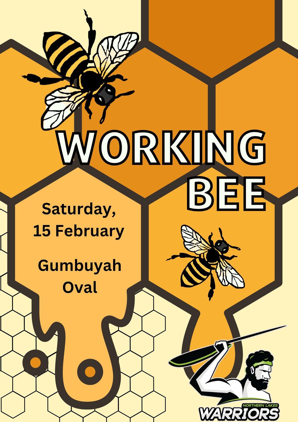 Warriors Working Bee