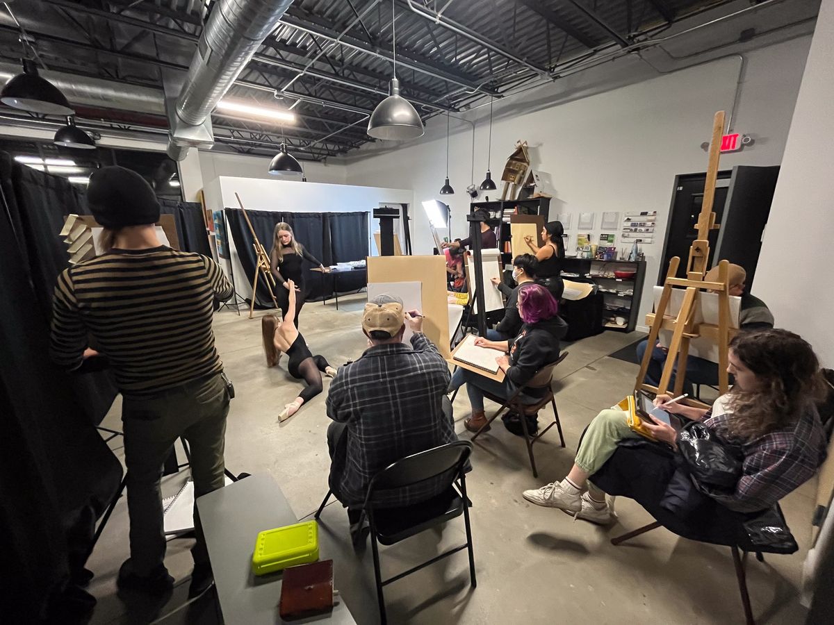 Life Drawing & Painting: Featuring Special Guest Model From Grand Rapids Entertainment Group