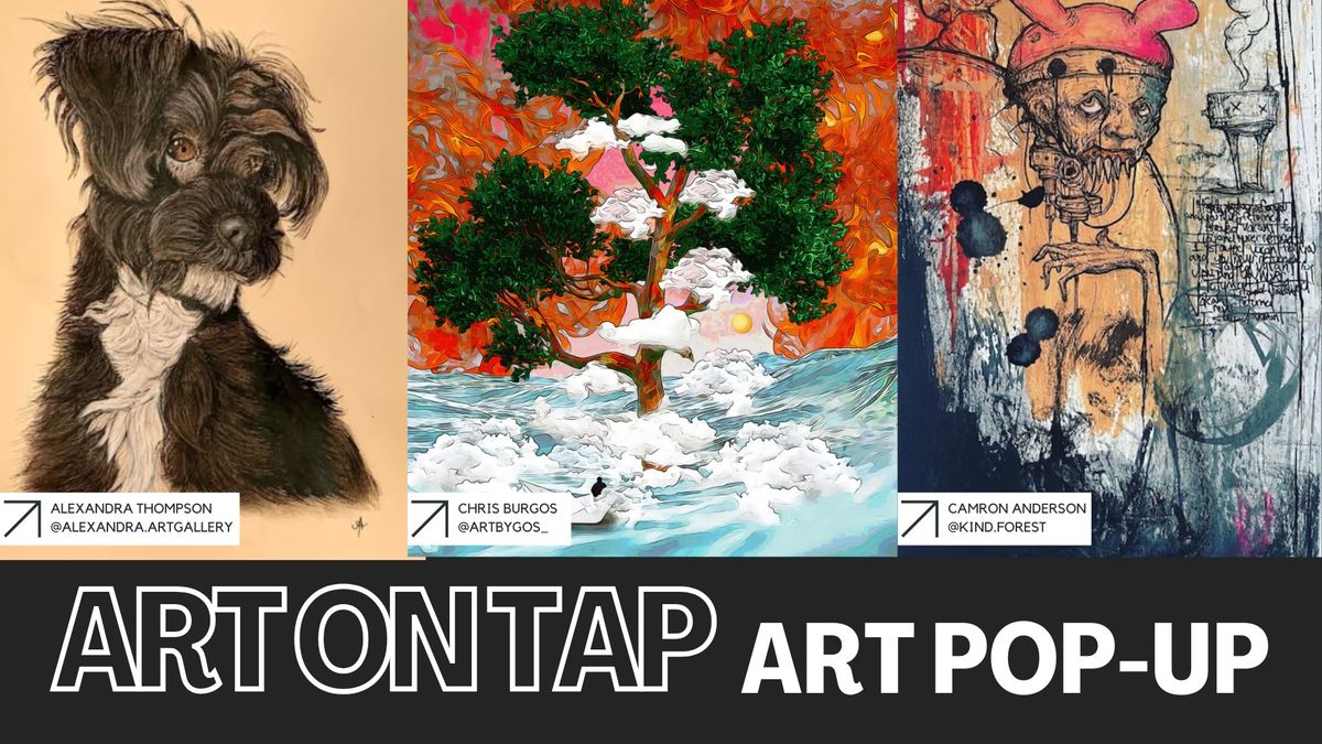 Art on Tap: Local Art Pop-up