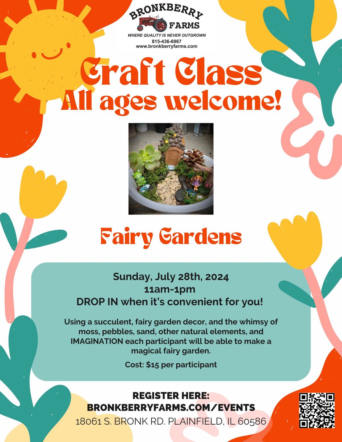 Craft Class: Fairy Gardens