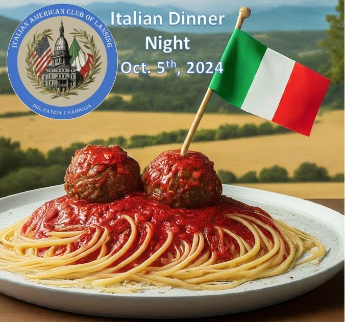 ITALIAN DINNER NIGHT! 