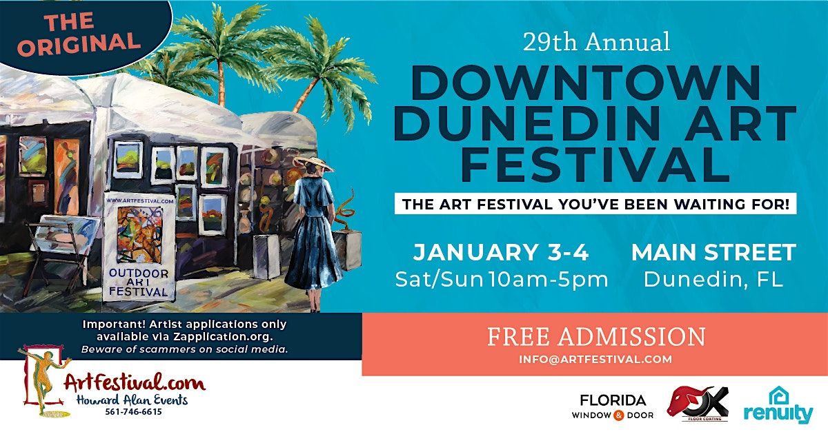 29th Annual Downtown Dunedin Art Festival