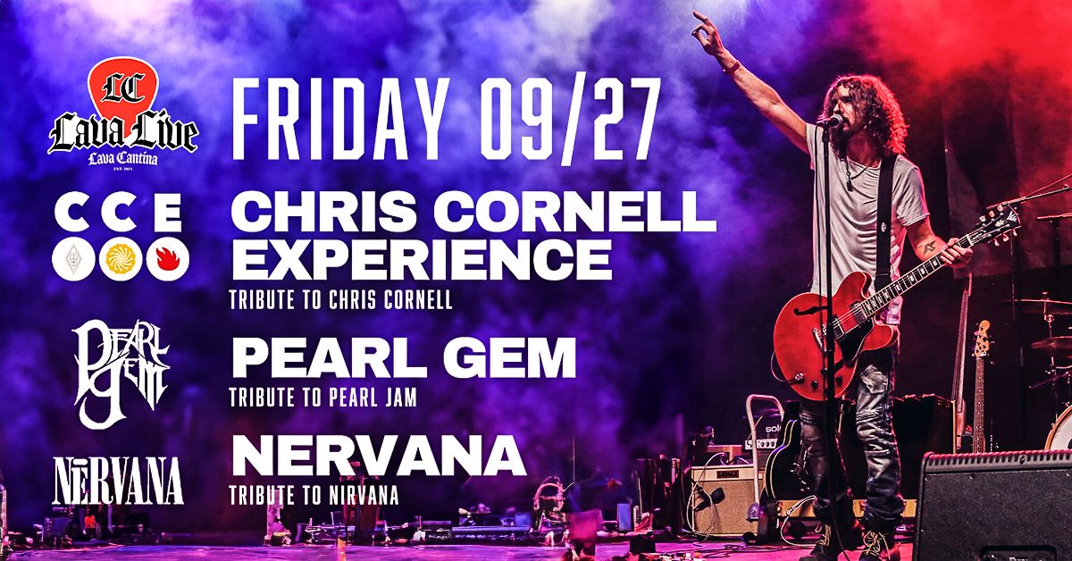 GRUNGEFEST 2024 - Chris Cornell Experience, Pearl Gem & NERVana!