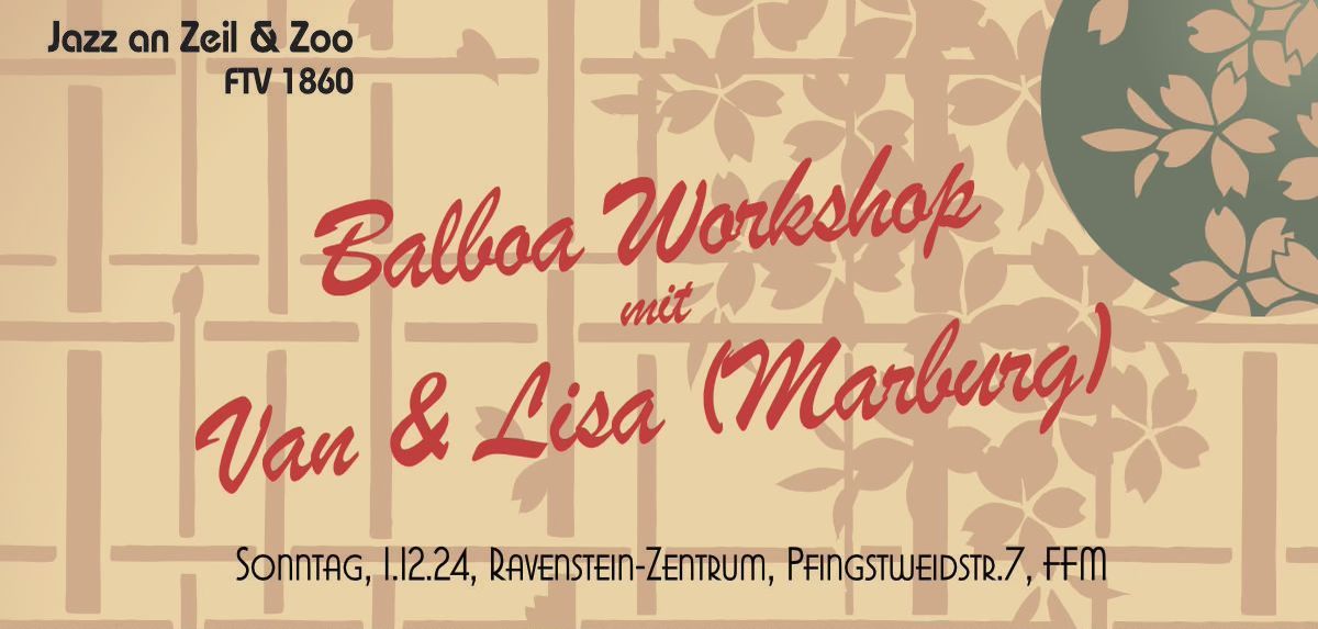 Balboa Workshop mit Lisa & Van (Marburg)