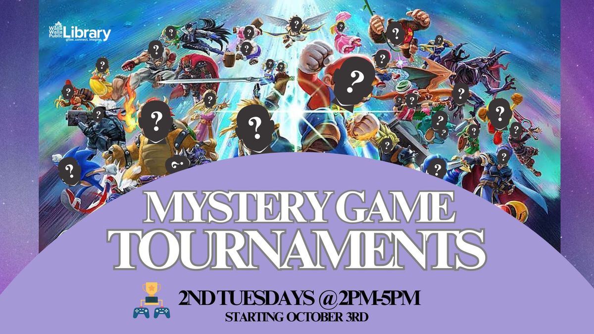 Mystery Video Game Tournaments