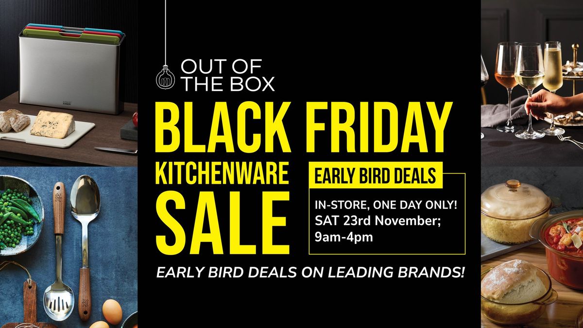 Black Friday Warehouse Sale!