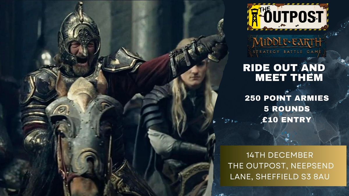 Ride Out And Meet Them 250 point MESBG Event