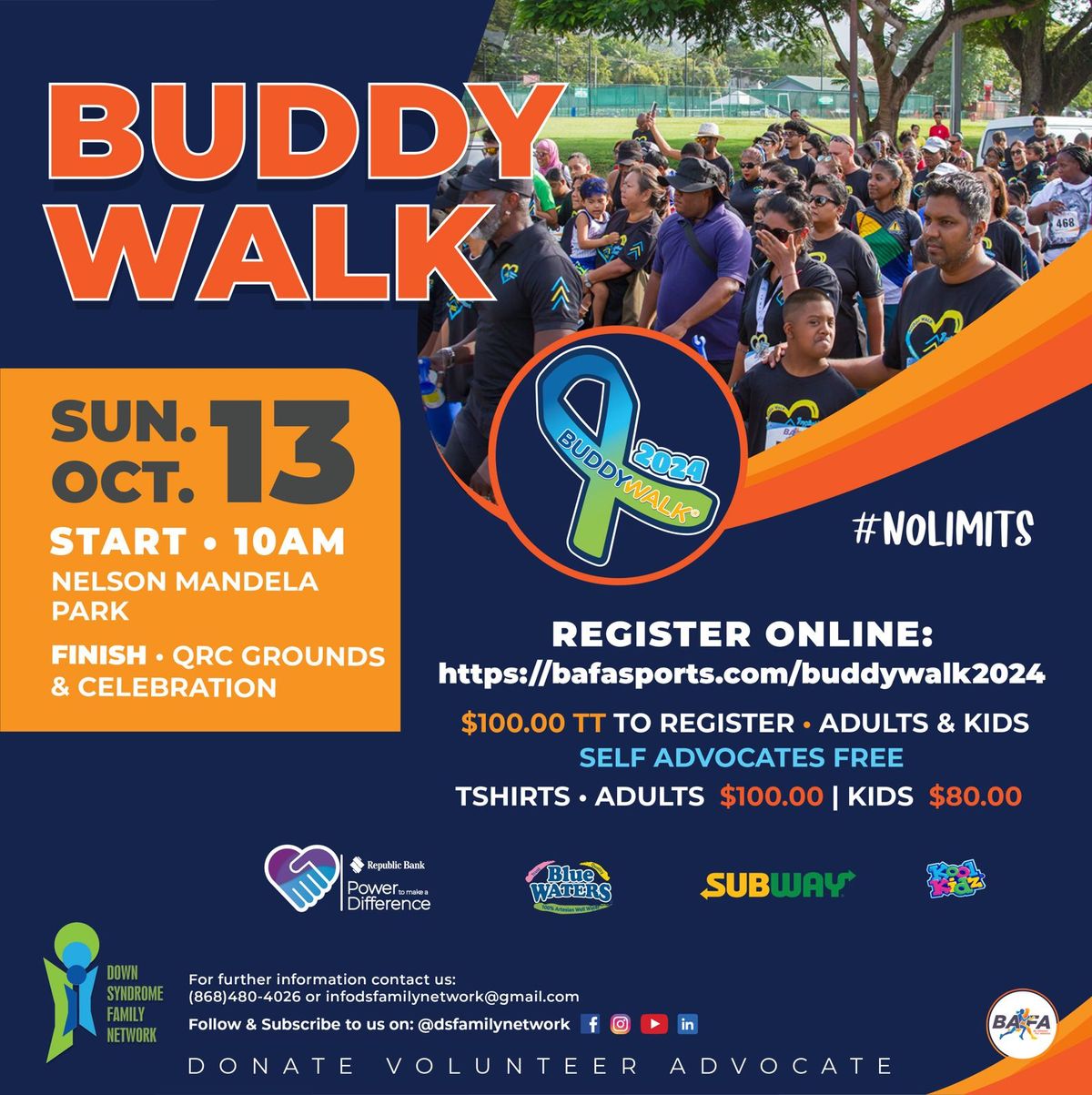 DSFN Buddy Walk 2024 #NoLimits