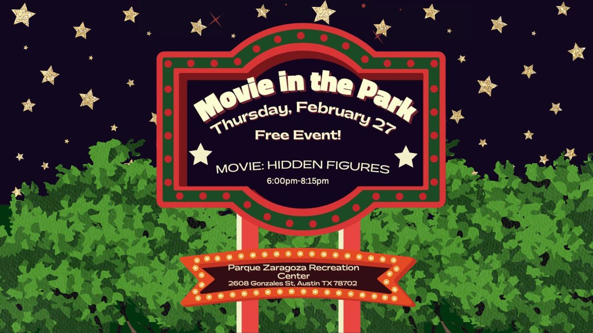 Movies in the Park: Hidden Figures