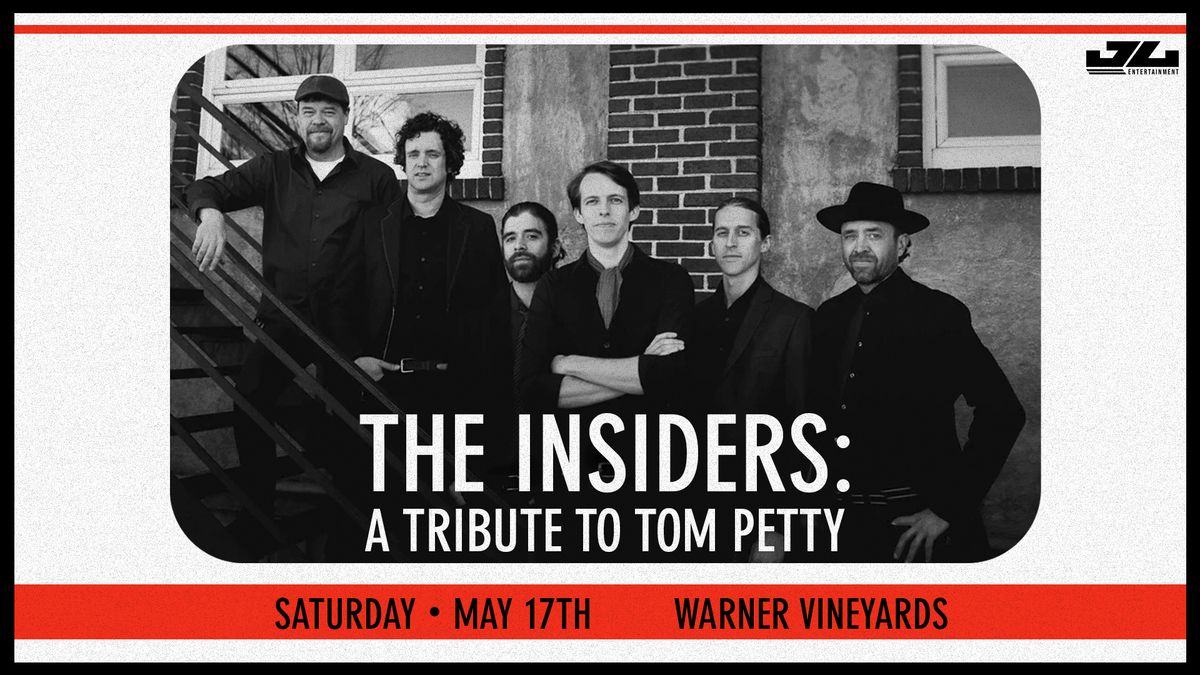 The Insiders: Tom Petty Tribute Band at Warner Vineyards