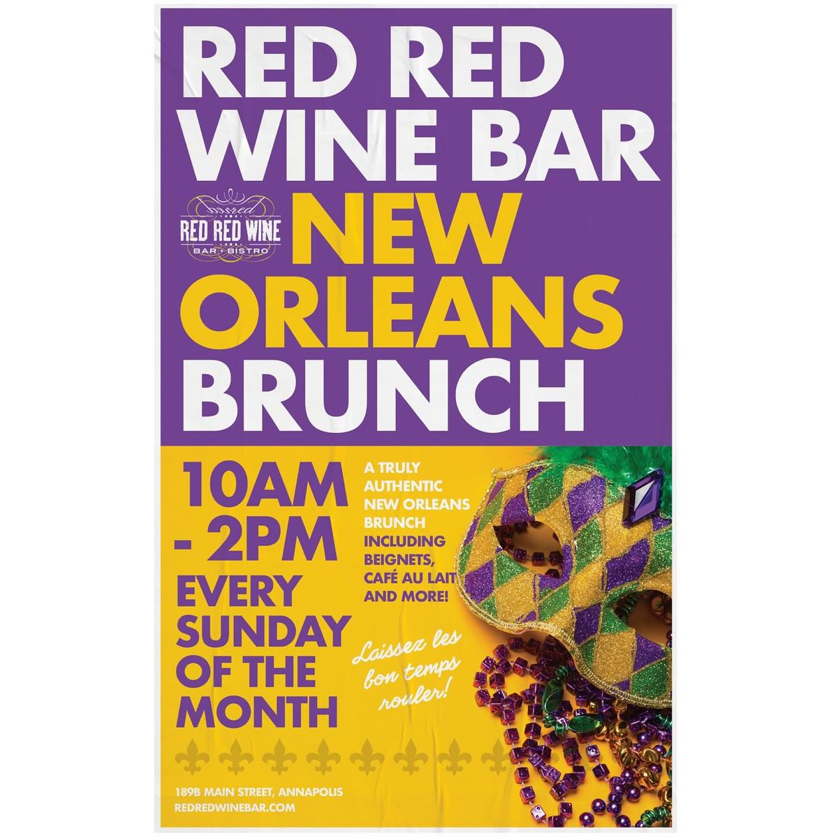 Mardi Gras Brunch with Naptown Brass Band!