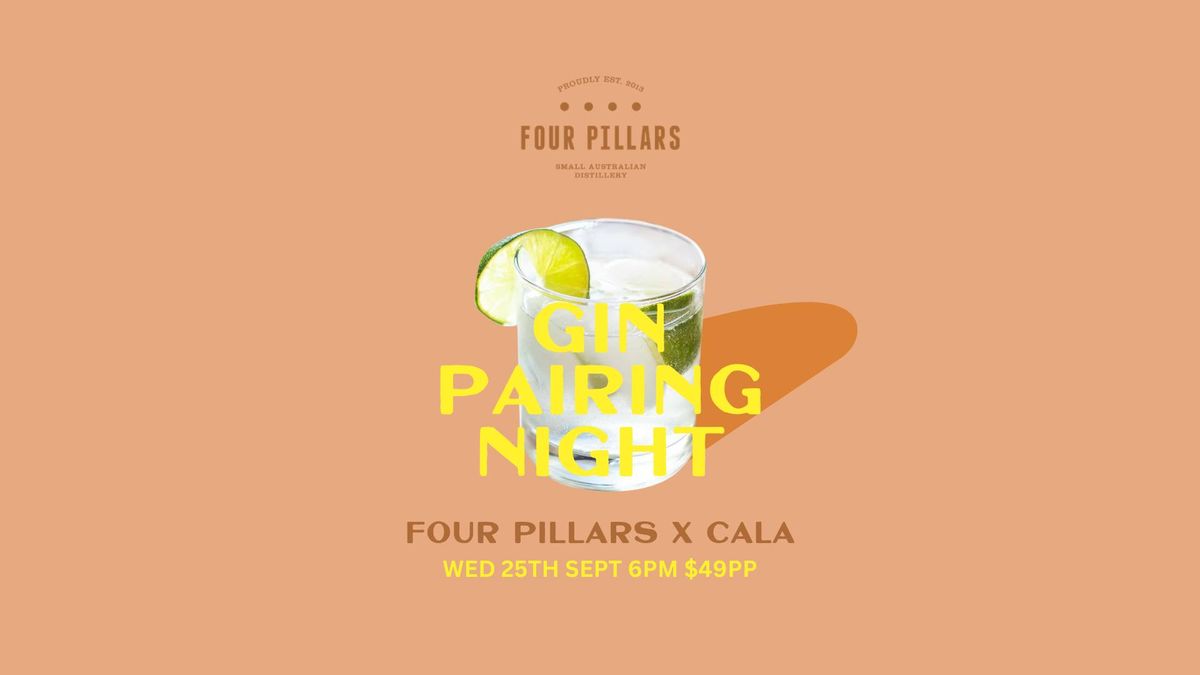 Four Pillars Gin Pairing Night at Cala