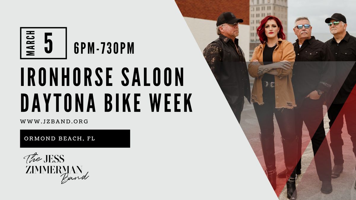 Iron Horse Saloon \/ Daytona Bike Week - Jess Zimmerman Band