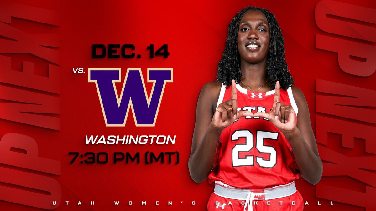 Parking Washington Huskies at Utah Utes Womens Basketball