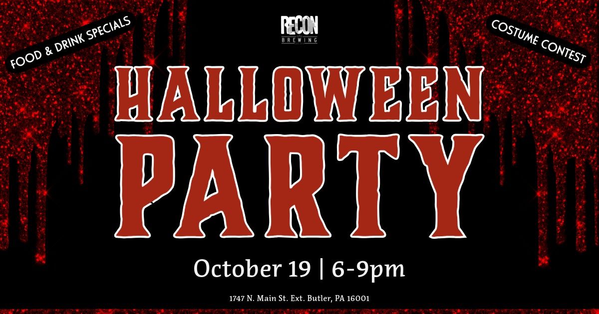 Recon Brewing's Halloween Party