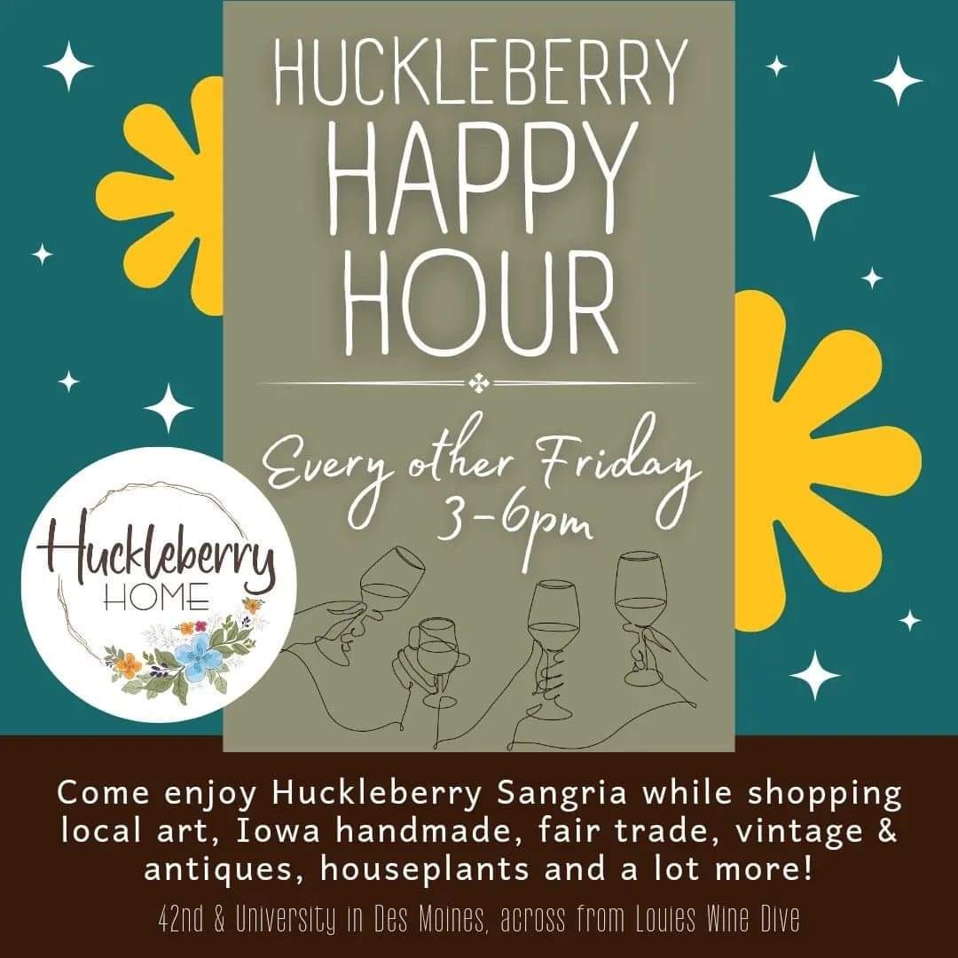 Huckleberry Happy Hour