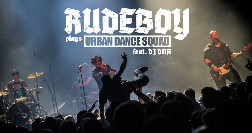 RUDEBOY feat. DJ DNA plays URBAN DANCE SQUAD en MADRID, Wurlitzer Ballroom
