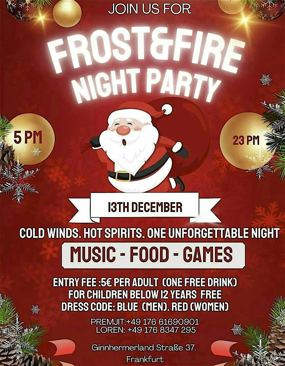 Froast & Fire party