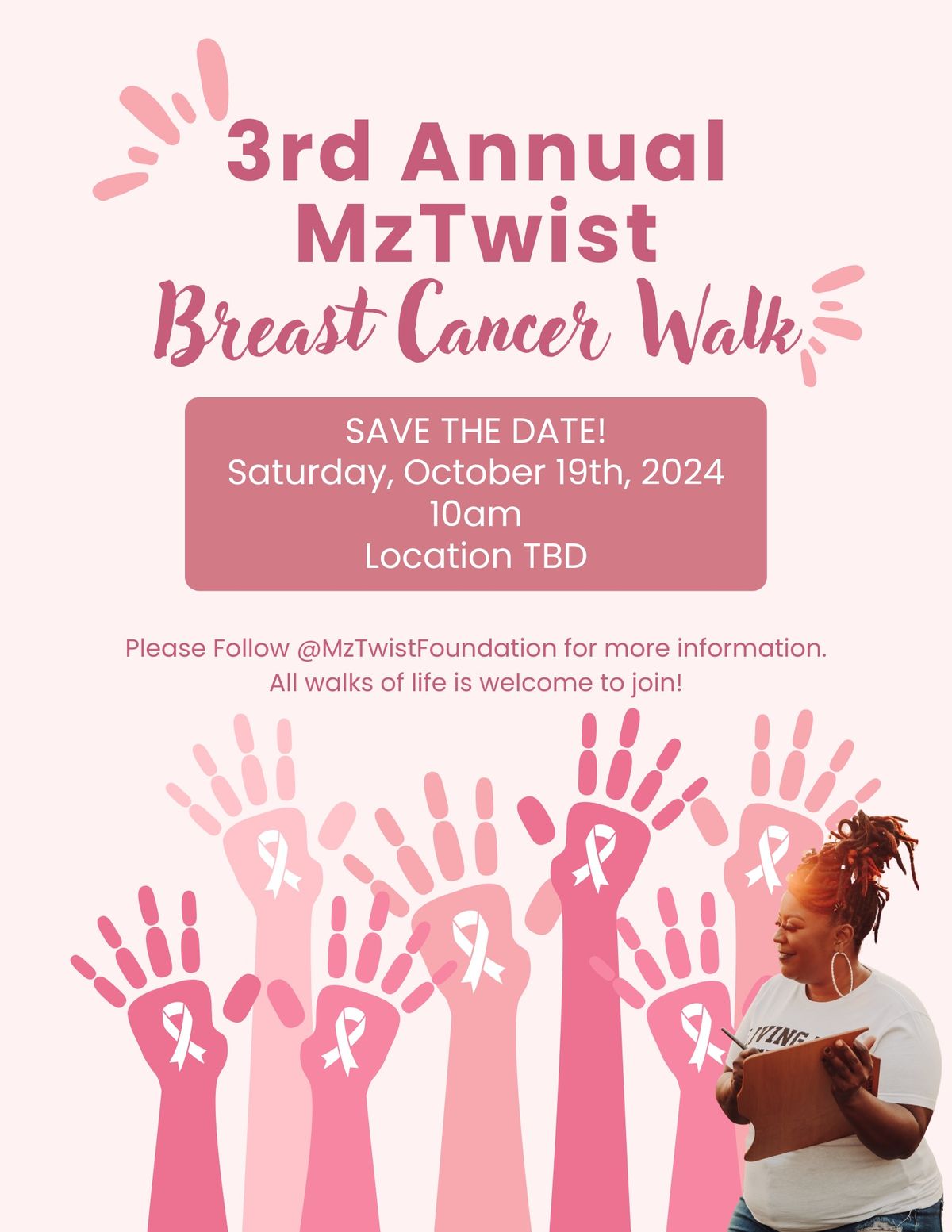 3rd Annual MzTwist BCA Walk 