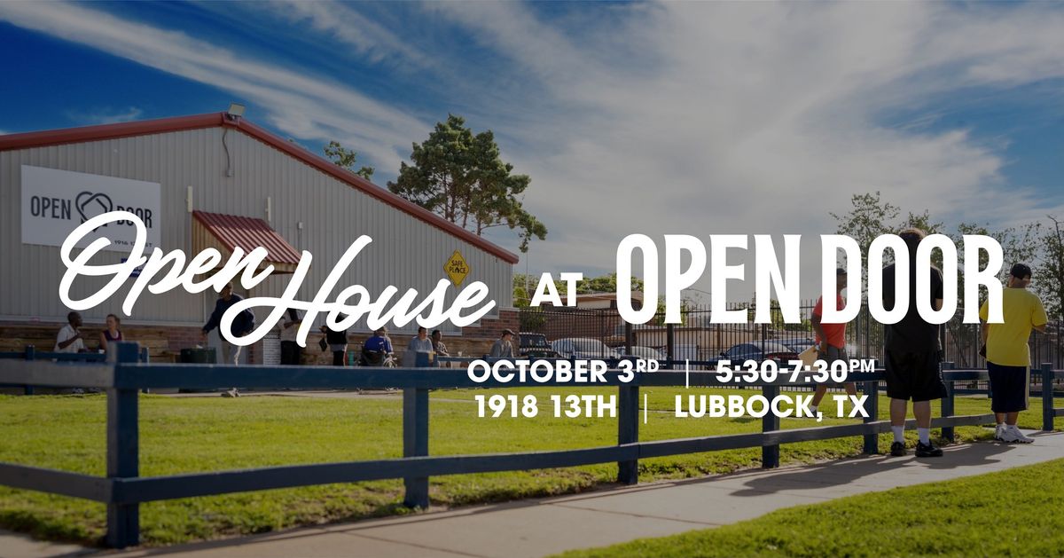 Annual Open House at Open Door