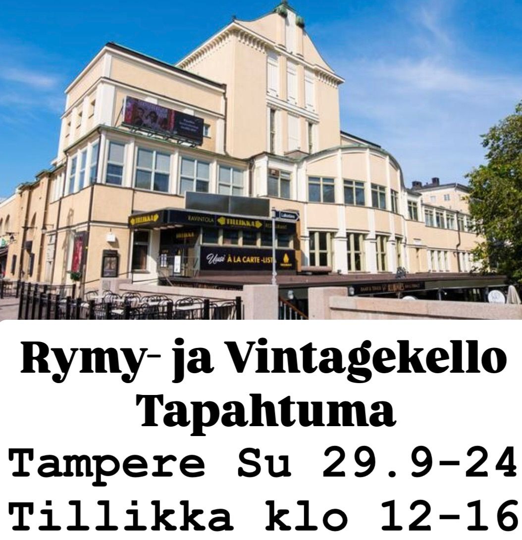 Rymy- ja Vintagekello Tapahtuma