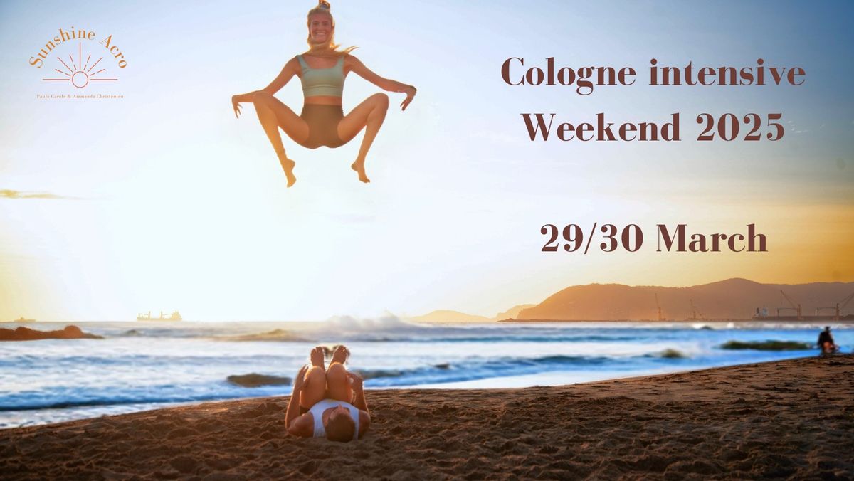 Cologne acroyoga & icarian workshop with Sunshine Acro