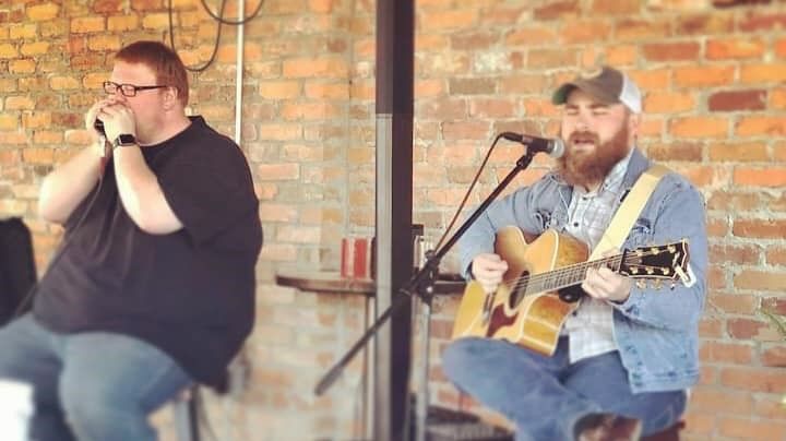 The Orange Walls (Duo) at JumpinGoat Coffee Roasters