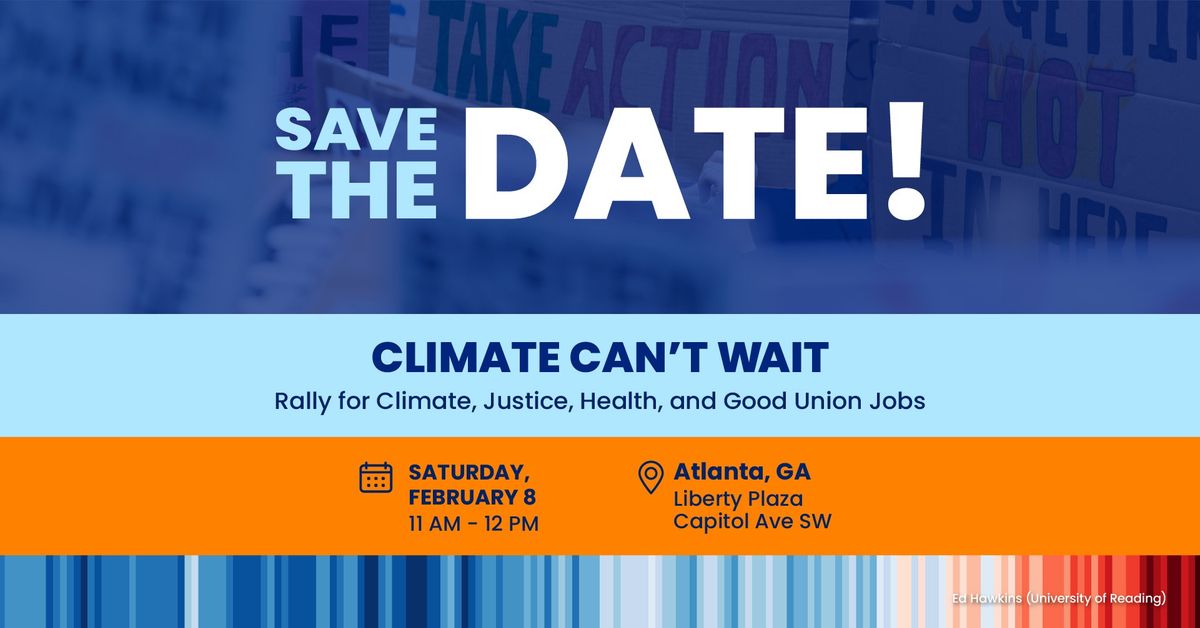 Atlanta Climate Can't Wait Rally