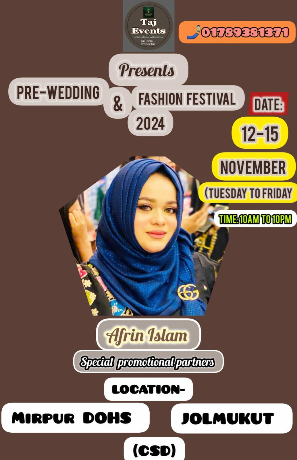 Pre-Wedding & Fashion Festival - 2024