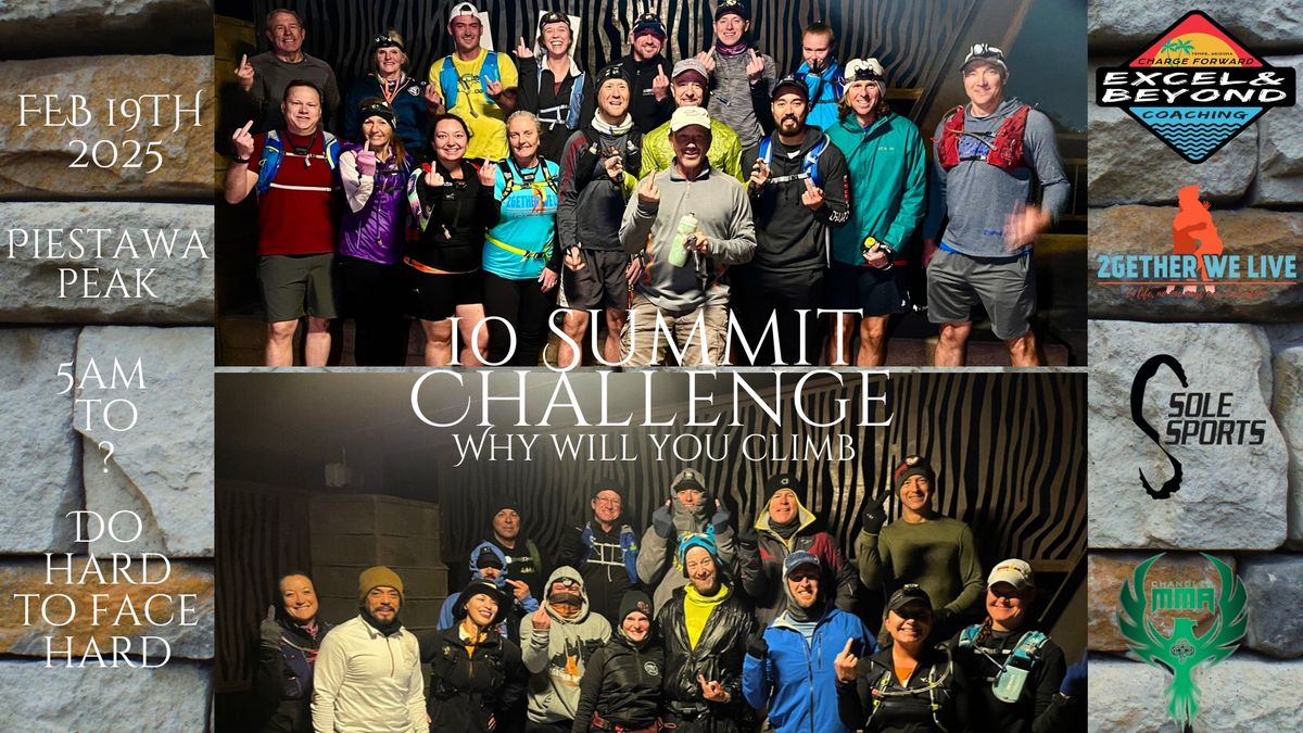 10 SUMMIT CHALLENGE