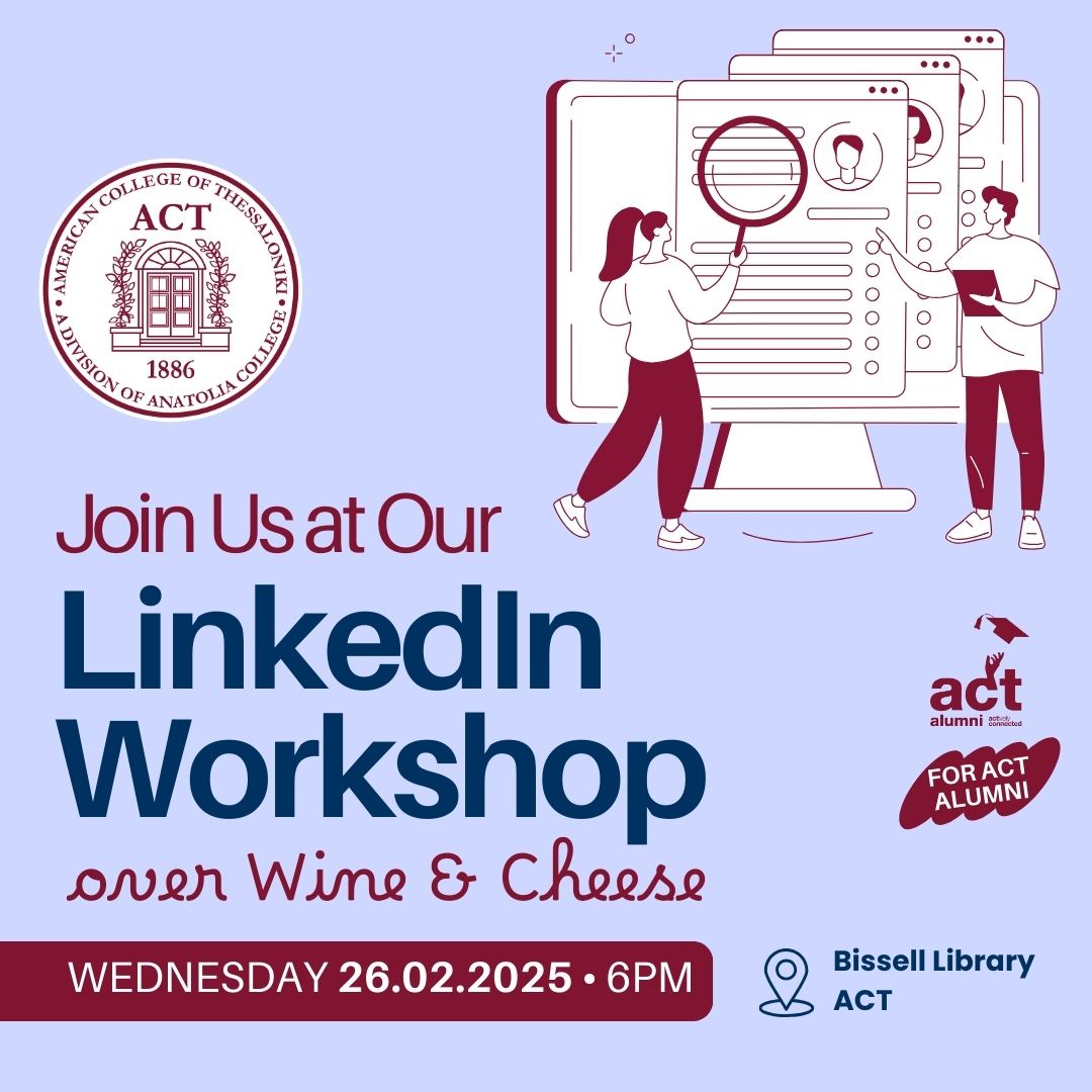 LinkedIn Workshop over Wine & Cheese for Act Alumni