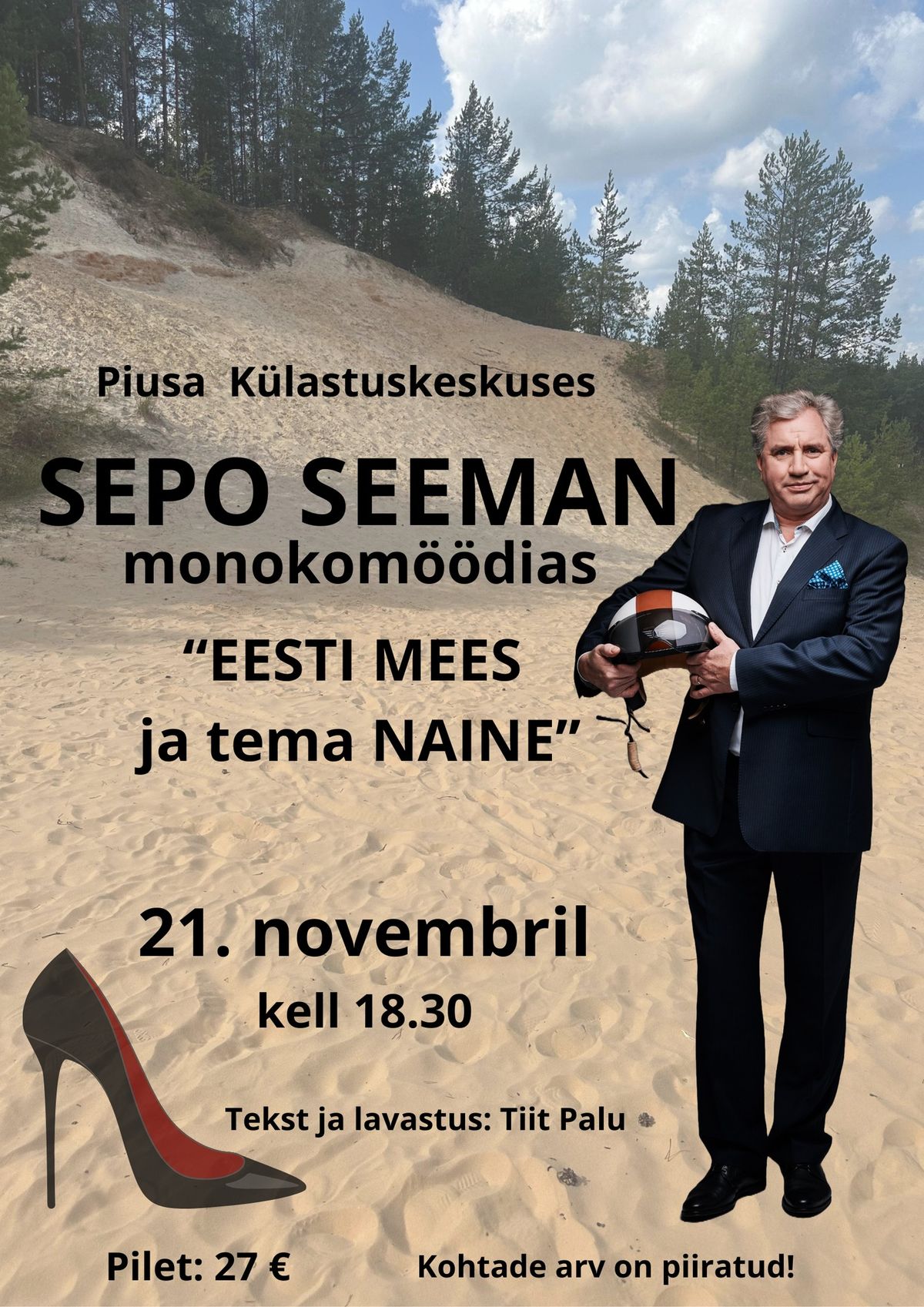 Sepo Seemani monokom\u00f6\u00f6dias "Eesti mees ja tema naine"