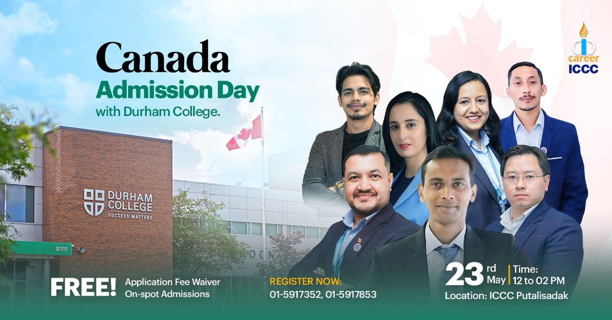 Canada Admission Day with Durham College!