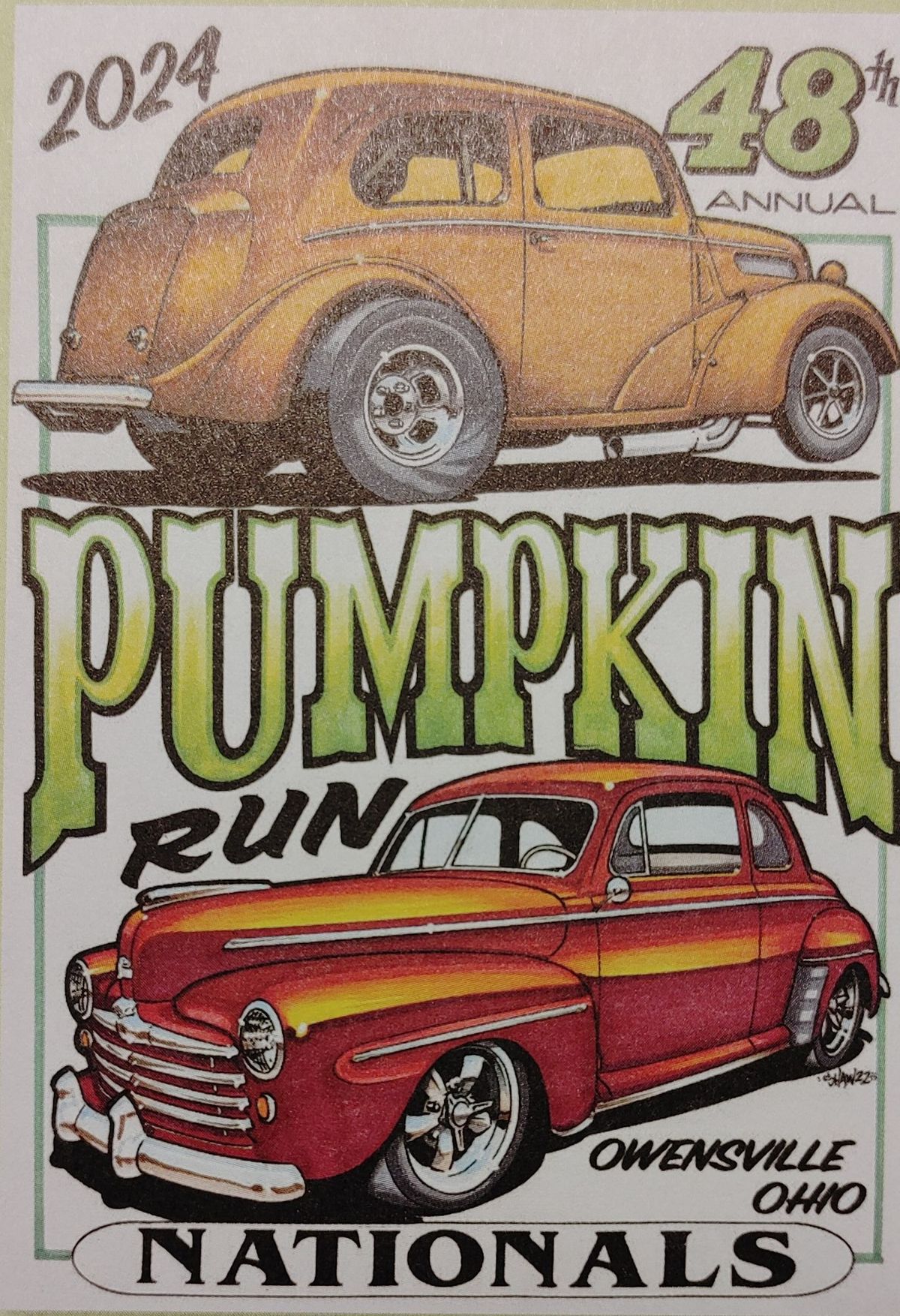 48th Annual Pumpkin Run Nationals Car Show and Swap Meet