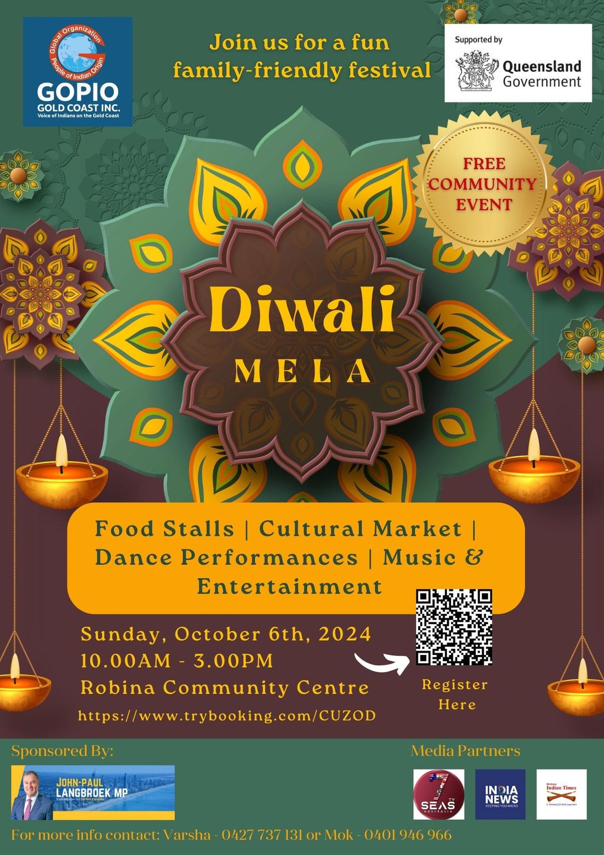 GOPIO Gold Coast Diwali Mela 2024