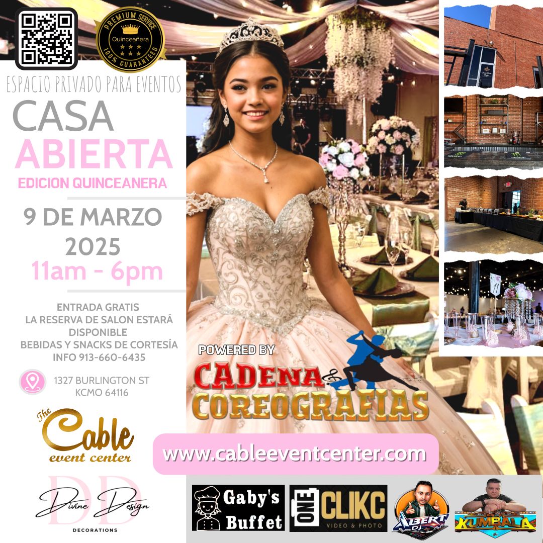 EDICI\u00d3N QUINCEANERA CASA ABIERTA MARZO 9 2025