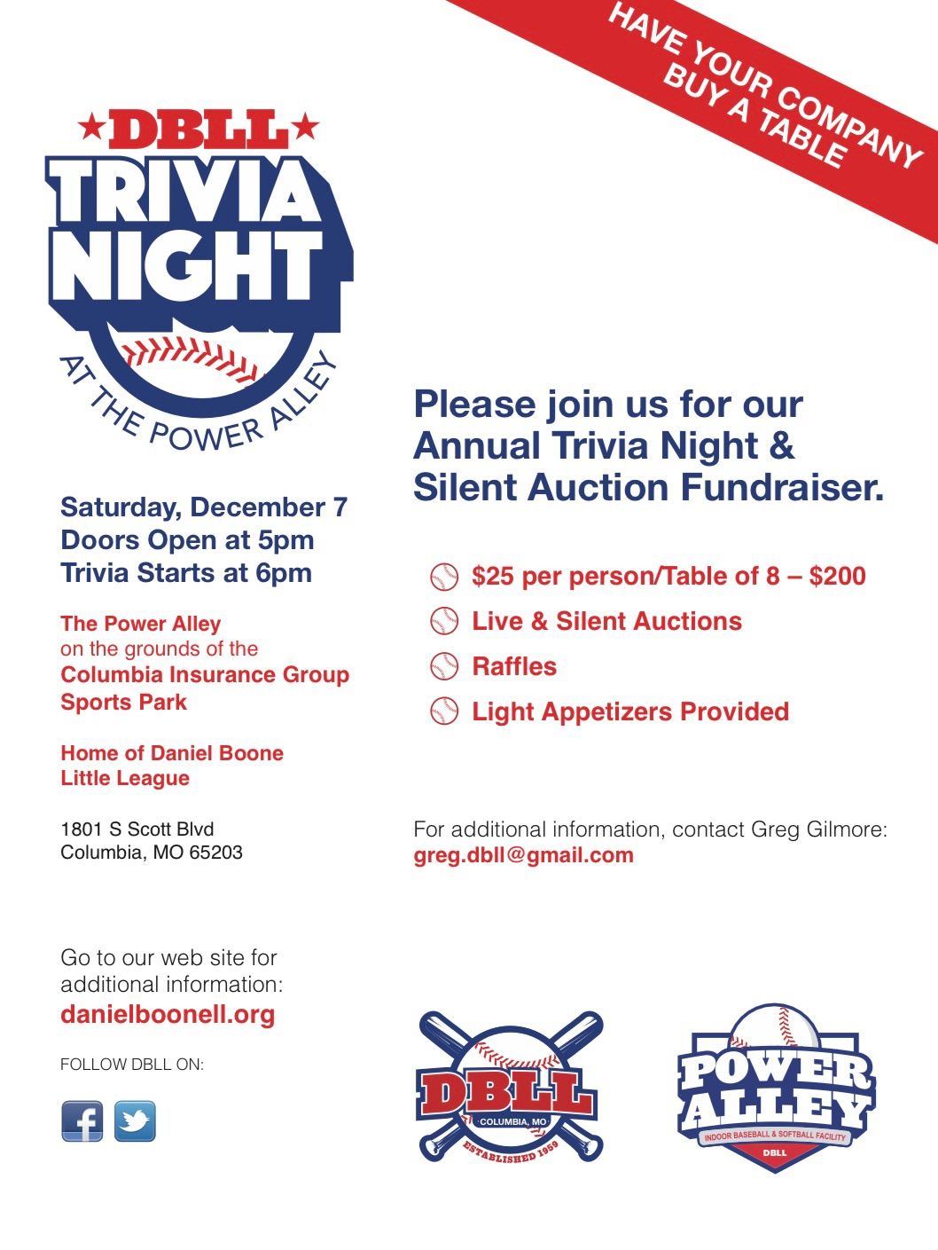 DBLL Trivia Night