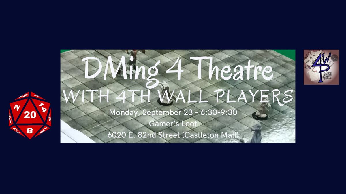 DMing 4 Theatre: Shakespeare